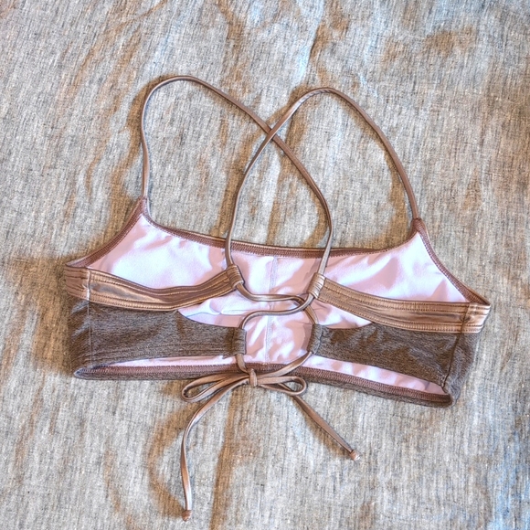 Prana Bronze and Brown Bikini - Picture 3 of 7